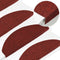 vidaXL - Trapmatten - zelfklevend - 15 - st - 65x22,5x3,5 - cm - rood