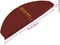 vidaXL - Trapmatten - zelfklevend - 15 - st - 65x22,5x3,5 - cm - rood