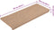 vidaXL - Trapmatten - zelfklevend - 15 - st - 65x24,5x3,5 - cm - beige