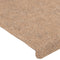 vidaXL - Trapmatten - zelfklevend - 15 - st - 65x24,5x3,5 - cm - beige