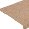 vidaXL - Trapmatten - zelfklevend - 15 - st - 65x24,5x3,5 - cm - beige