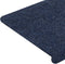 vidaXL - Trapmatten - zelfklevend - 15 - st - 65x24,5x3,5 - cm - blauw