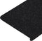 vidaXL - Trapmatten - zelfklevend - 15 - st - 65x24,5x3,5 - cm - antracietkleurig