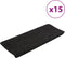 vidaXL - Trapmatten - zelfklevend - 15 - st - 65x24,5x3,5 - cm - antracietkleurig