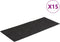 vidaXL - Trapmatten - zelfklevend - 15 - st - rechthoekig - 60x25 - cm - antraciet