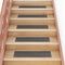 vidaXL - Trapmatten - zelfklevend - 15 - st - rechthoekig - 76x20 - cm - antraciet