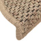 vidaXL - Trapmatten - zelfklevend - 15 - st - sisal-look - 56x17x3 - cm - donkerbeige