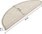 vidaXL - Trapmatten - zelfklevend - 15 - st - sisal-look - 56x17x3 - cm - beige