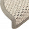 vidaXL - Trapmatten - zelfklevend - 15 - st - sisal-look - 56x17x3 - cm - beige