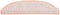 vidaXL - Trapmatten - zelfklevend - 15 - st - sisal-look - 56x17x3 - cm - rood
