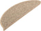 vidaXL - Trapmatten - zelfklevend - 15 - st - sisal-look - 56x17x3 - cm - donkerbeige