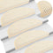 vidaXL - Trapmatten - zelfklevend - 15 - st - sisal-look - 56x17x3 - cm - sisalkleurig