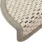 vidaXL - Trapmatten - zelfklevend - 15 - st - sisal-look - 56x17x3 - cm - zandkleurig