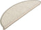 vidaXL - Trapmatten - zelfklevend - 15 - st - sisal-look - 56x17x3 - cm - donkerbeige