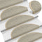 vidaXL - Trapmatten - zelfklevend - 15 - st - sisal-look - 56x17x3 - cm - grijs