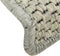 vidaXL - Trapmatten - zelfklevend - 15 - st - sisal-look - 56x17x3 - cm - grijs