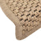 vidaXL - Trapmatten - zelfklevend - 15 - st - sisal-look - 56x17x3 - cm - zandkleurig