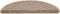 vidaXL - Trapmatten - zelfklevend - 15 - st - sisal-look - 56x17x3 - cm - donkerbeige