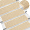 vidaXL - Trapmatten - zelfklevend - 15 - st - sisal-look - 65x21x4 - cm - lichtbeige