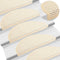 vidaXL - Trapmatten - zelfklevend - 15 - st - sisal-look - 65x21x4 - cm - crèmekleurig