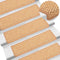 vidaXL - Trapmatten - zelfklevend - 15 - st - sisal-look - 65x21x4 - cm - oranje