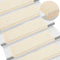 vidaXL - Trapmatten - zelfklevend - 15 - st - sisal-look - 65x21x4 - cm - crèmekleurig