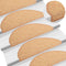 vidaXL - Trapmatten - zelfklevend - 15 - st - sisal-look - 65x21x4 - cm - oranje