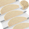 vidaXL - Trapmatten - zelfklevend - 15 - st - sisal-look - 65x21x4 - cm - beige