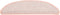 vidaXL - Trapmatten - zelfklevend - 15 - st - sisal-look - 65x21x4 - cm - rood