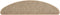 vidaXL - Trapmatten - zelfklevend - 15 - st - sisal-look - 65x21x4 - cm - donkerbeige