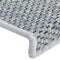 vidaXL - Trapmatten - zelfklevend - 15 - st - sisal-look - 65x21x4 - cm - blauw