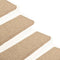 vidaXL - Trapmatten - zelfklevend - 15 - st - sisal-look - 65x21x4 - cm - zandkleurig
