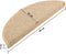 vidaXL - Trapmatten - zelfklevend - 15 - st - sisal-look - 65x21x4 - cm - lichtbeige
