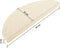 vidaXL - Trapmatten - zelfklevend - 15 - st - sisal-look - 65x21x4 - cm - crèmekleurig