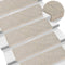 vidaXL - Trapmatten - zelfklevend - 15 - st - sisal-look - 65x21x4 - cm - donkerbeige