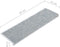vidaXL - Trapmatten - zelfklevend - 15 - st - sisal-look - 65x21x4 - cm - blauw