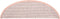 vidaXL - Trapmatten - zelfklevend - 15 - st - sisal-look - 65x21x4 - cm - rood