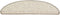 vidaXL - Trapmatten - zelfklevend - 15 - st - sisal-look - 65x21x4 - cm - crèmekleurig