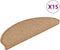 vidaXL - Trapmatten - zelfklevend - 15 - st - sisal-look - 65x21x4 - cm - oranje