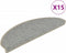 vidaXL - Trapmatten - zelfklevend - 15 - st - sisal-look - 65x21x4 - cm - lichtgroen
