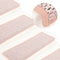 vidaXL - Trapmatten - zelfklevend - 15 - st - sisal-look - 65x21x4 - cm - rood