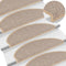 vidaXL - Trapmatten - zelfklevend - 15 - st - sisal-look - 65x21x4 - cm - lichtbeige