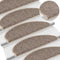 vidaXL - Trapmatten - zelfklevend - 15 - st - sisal-look - 65x21x4 - cm - donkerbeige