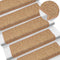 vidaXL - Trapmatten - zelfklevend - 15 - st - sisal-look - 65x21x4 - cm - oranje