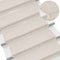 vidaXL - Trapmatten - zelfklevend - 15 - st - sisal-look - 65x21x4 - cm - crèmekleurig