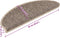 vidaXL - Trapmatten - zelfklevend - 15 - st - sisal-look - 65x21x4 - cm - donkerbeige