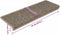 vidaXL - Trapmatten - zelfklevend - 15 - st - sisal-look - 65x21x4 - cm - donkerbeige