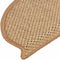 vidaXL - Trapmatten - zelfklevend - 15 - st - sisal-look - 65x21x4 - cm - oranje