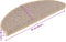 vidaXL - Trapmatten - zelfklevend - 15 - st - sisal-look - 65x21x4 - cm - lichtbeige