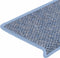 vidaXL - Trapmatten - zelfklevend - 15 - st - sisal-look - 65x21x4 - cm - blauw
